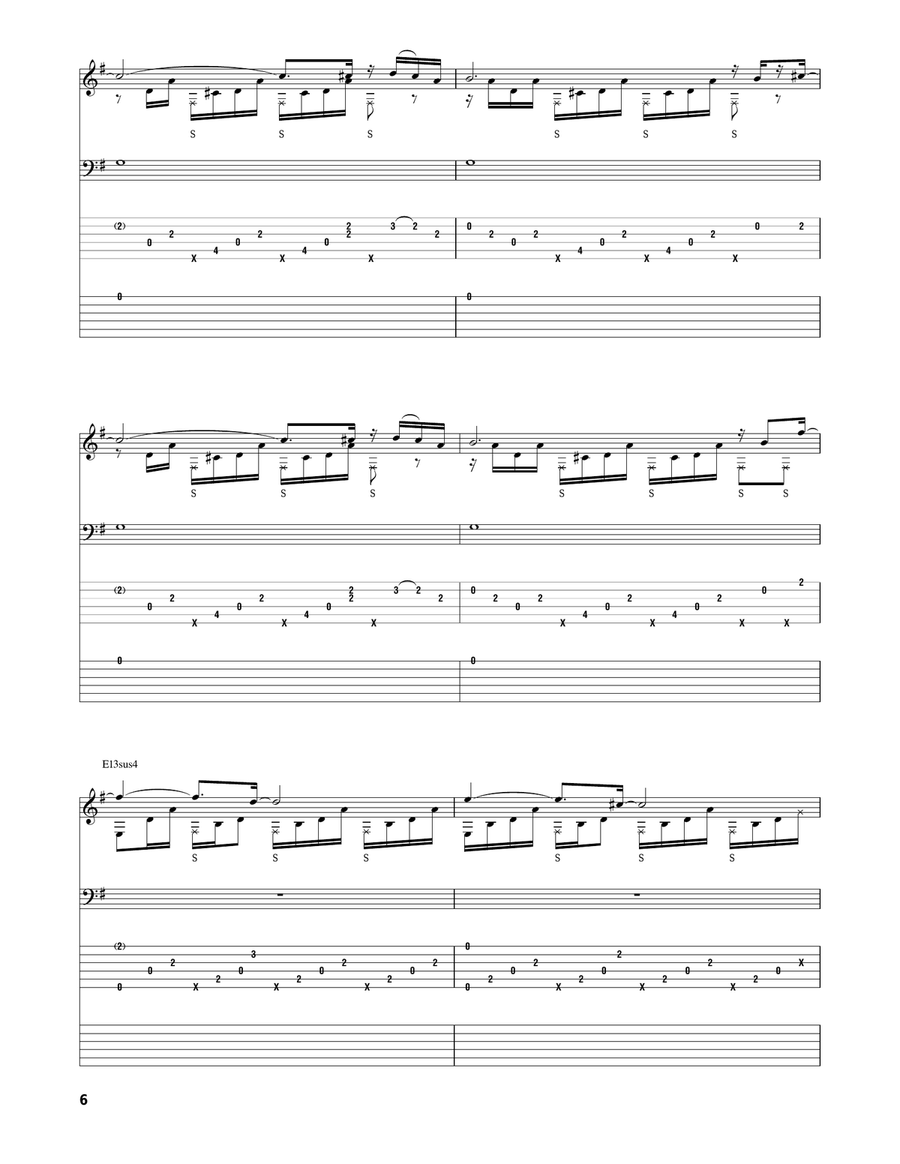 Into The Ocean Into The Ocean Acoustic Guitar scores gallery preview page 6