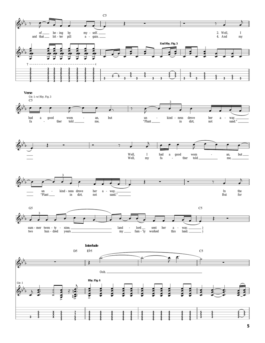 Heavenly Soul Heavenly Soul Electric Guitar scores gallery preview page 5