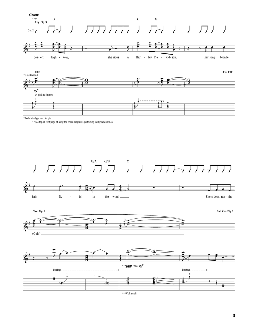 Unknown Legend Unknown Legend Acoustic Guitar scores gallery preview page 3