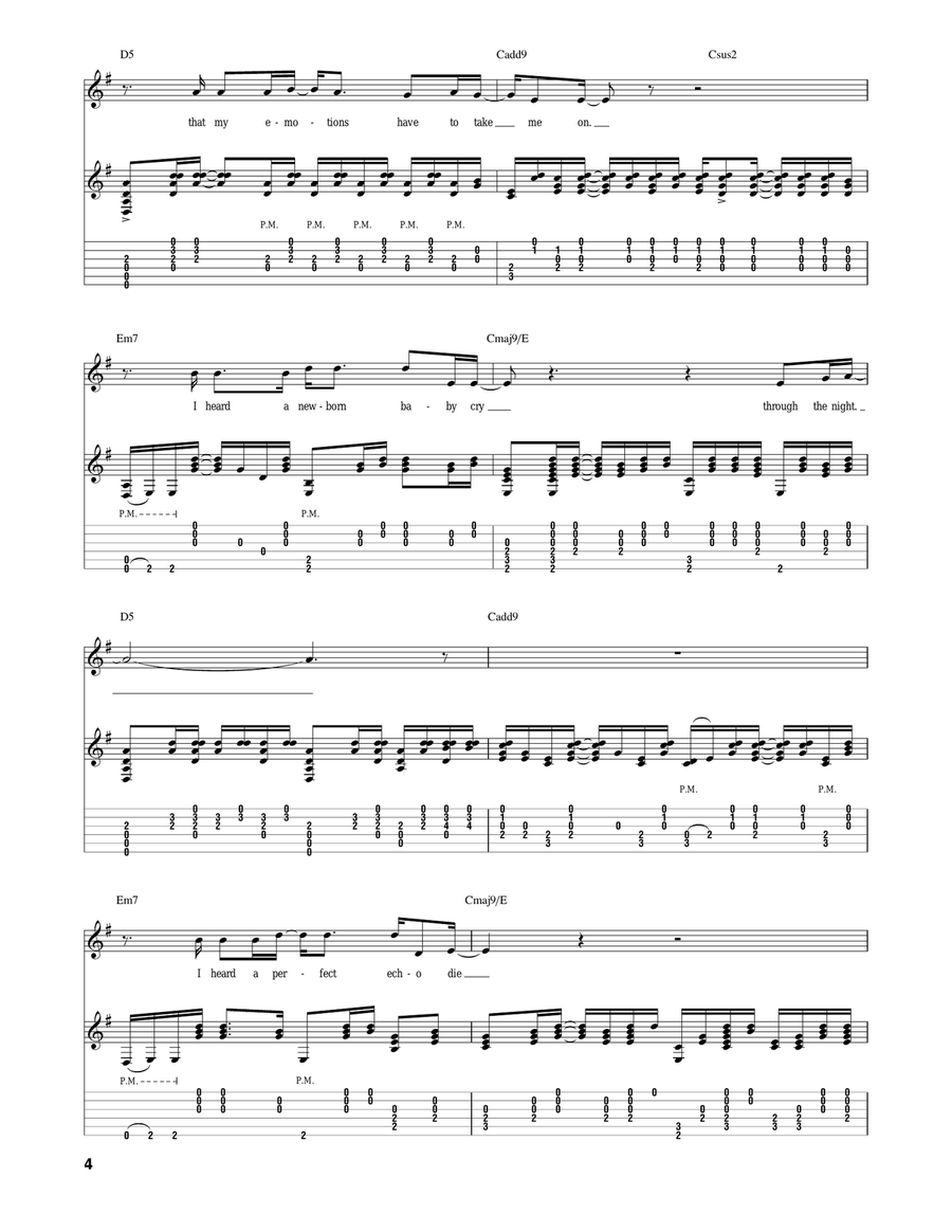 Natural Beauty Natural Beauty Acoustic Guitar scores gallery preview page 4