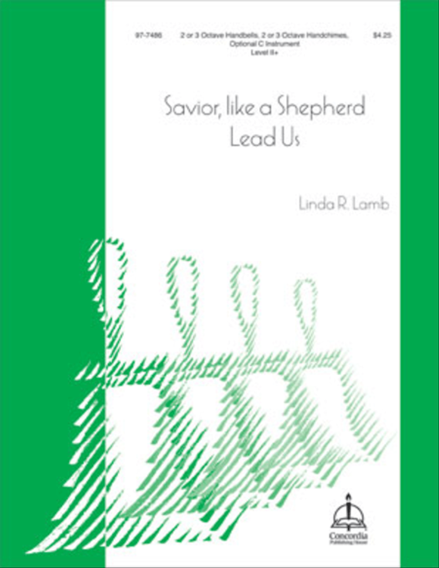 Savior, Like a Shepherd Lead Us Handbell scores gallery preview page 1
