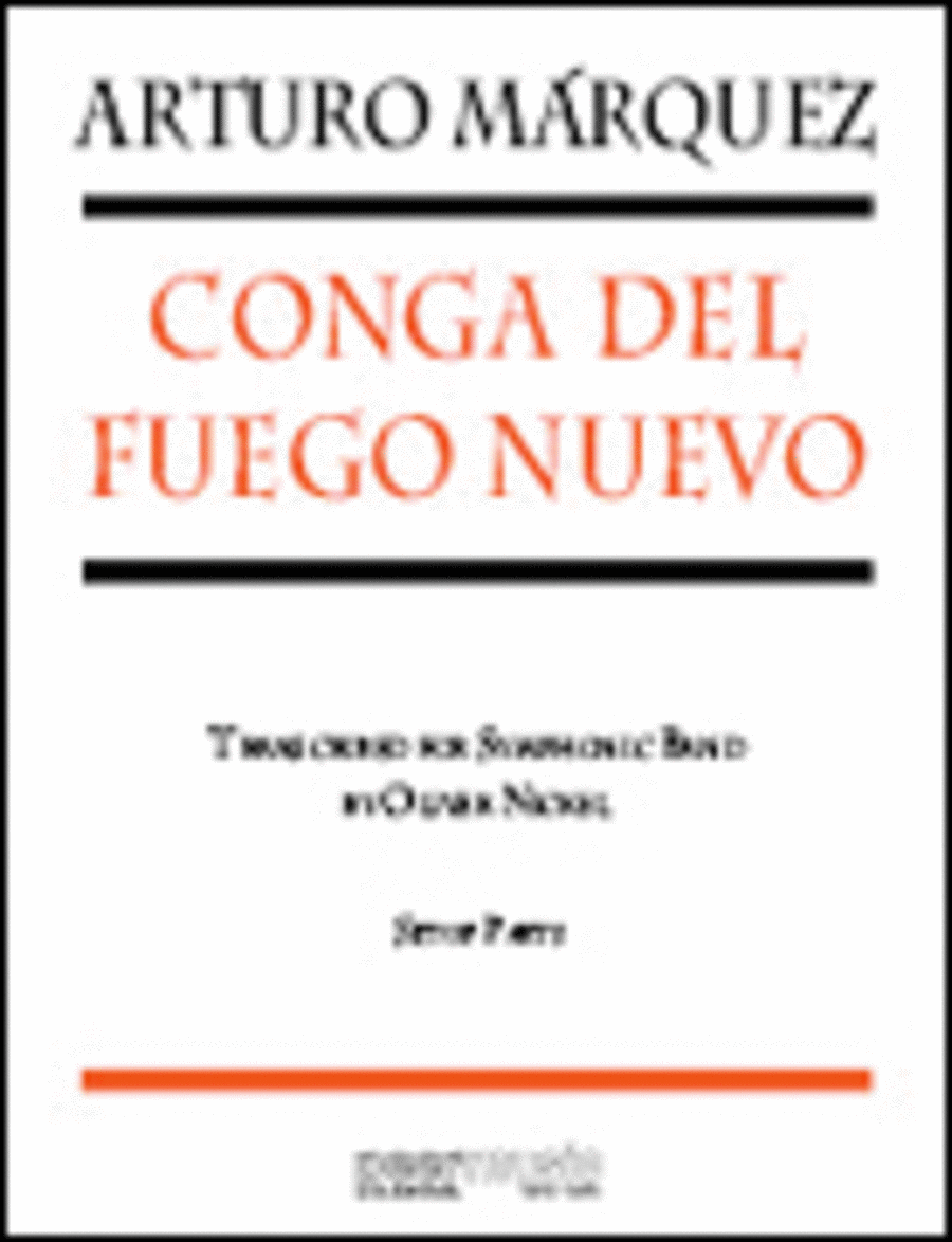 Conga del Fuego Nuevo Concert Band scores gallery preview page 1