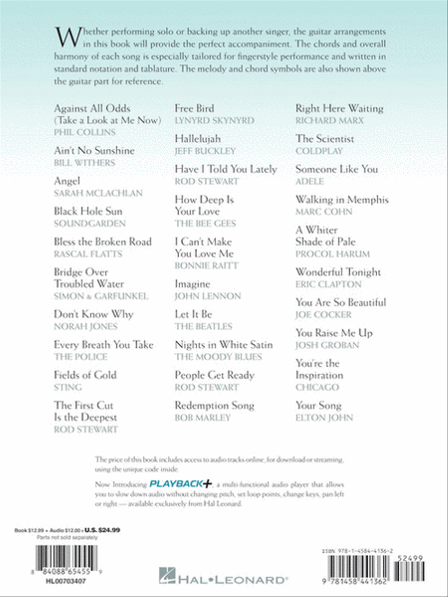 Sing Along with Easy Fingerpicking Guitar Accompaniment Electric Guitar scores gallery preview page 6