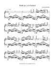 Etude No. 2 in D Minor