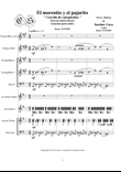 El morenito y el pajarito_Corrido_Full score and parts