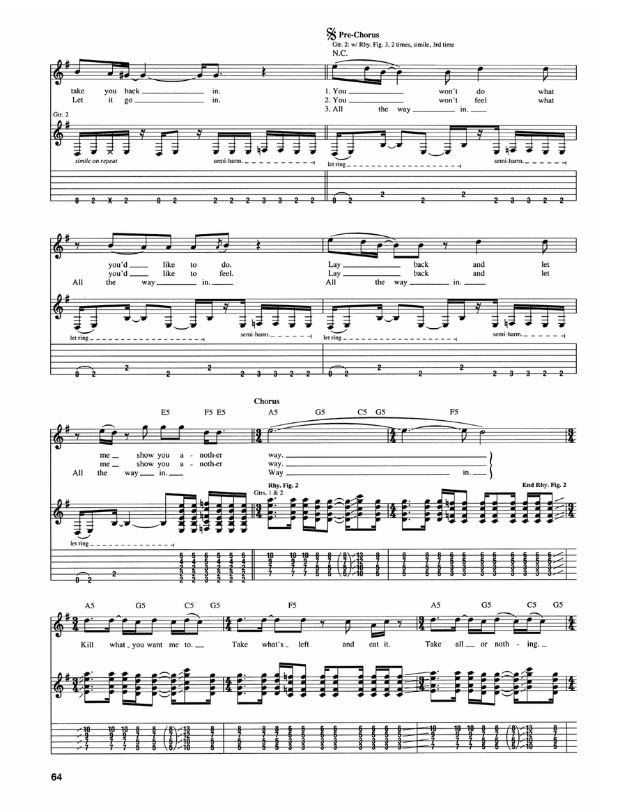 4 Degrees 4 Degrees Electric Guitar scores gallery preview page 3