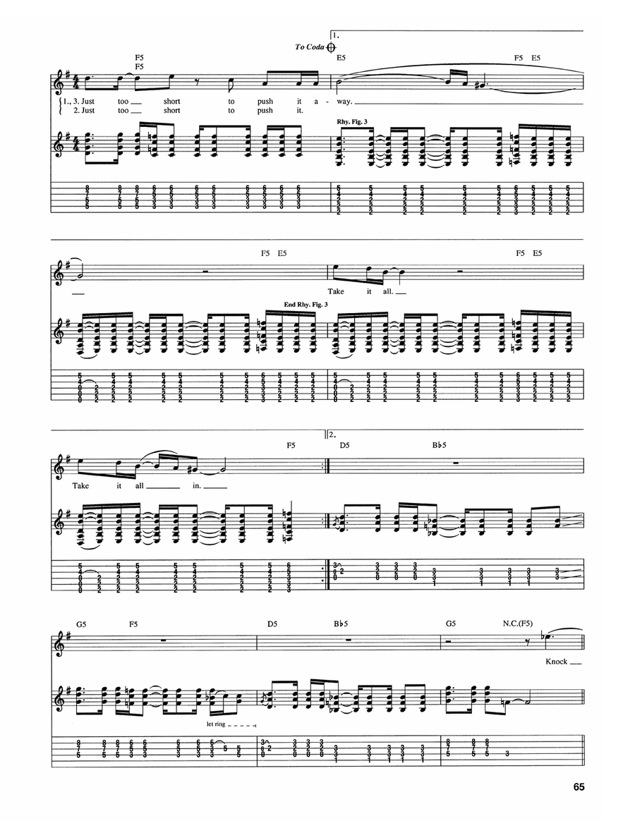 4 Degrees 4 Degrees Electric Guitar scores gallery preview page 4