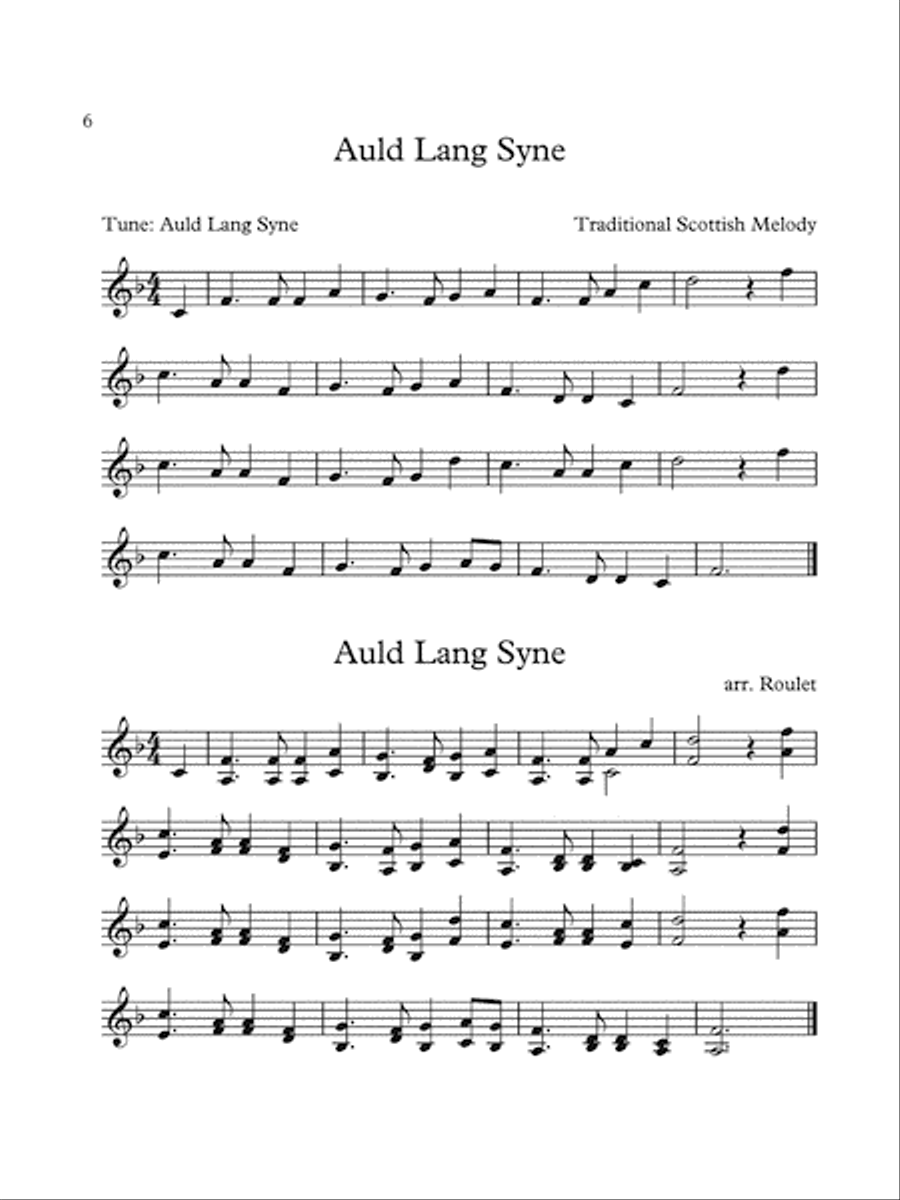 Christmas Carols for Marimba Marimba scores gallery preview page 3