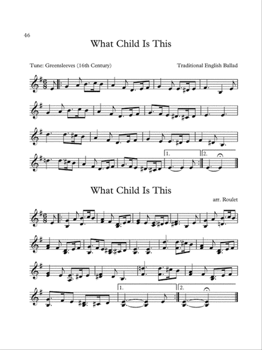 Christmas Carols for Marimba Marimba scores gallery preview page 5