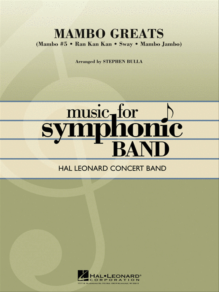 Mambo Greats Mambo Greats Concert Band scores gallery preview page 1