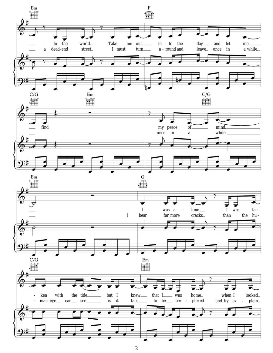 Take Me Away Take Me Away Acoustic Guitar scores gallery preview page 2