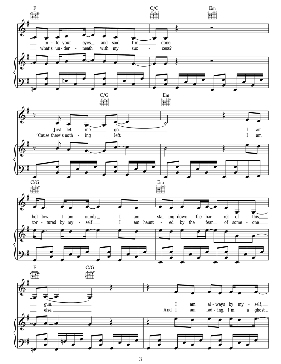 Take Me Away Take Me Away Acoustic Guitar scores gallery preview page 3