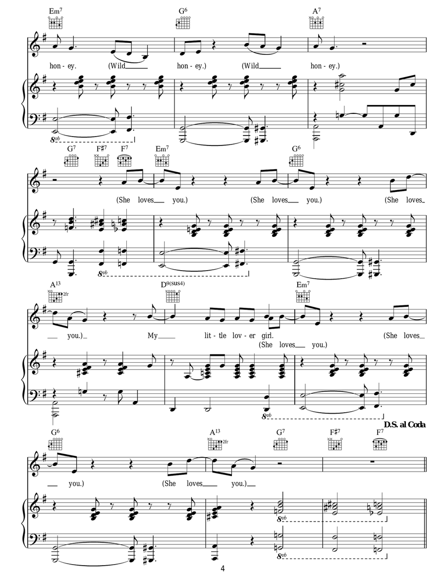 Wild Honey Wild Honey Guitar scores gallery preview page 4