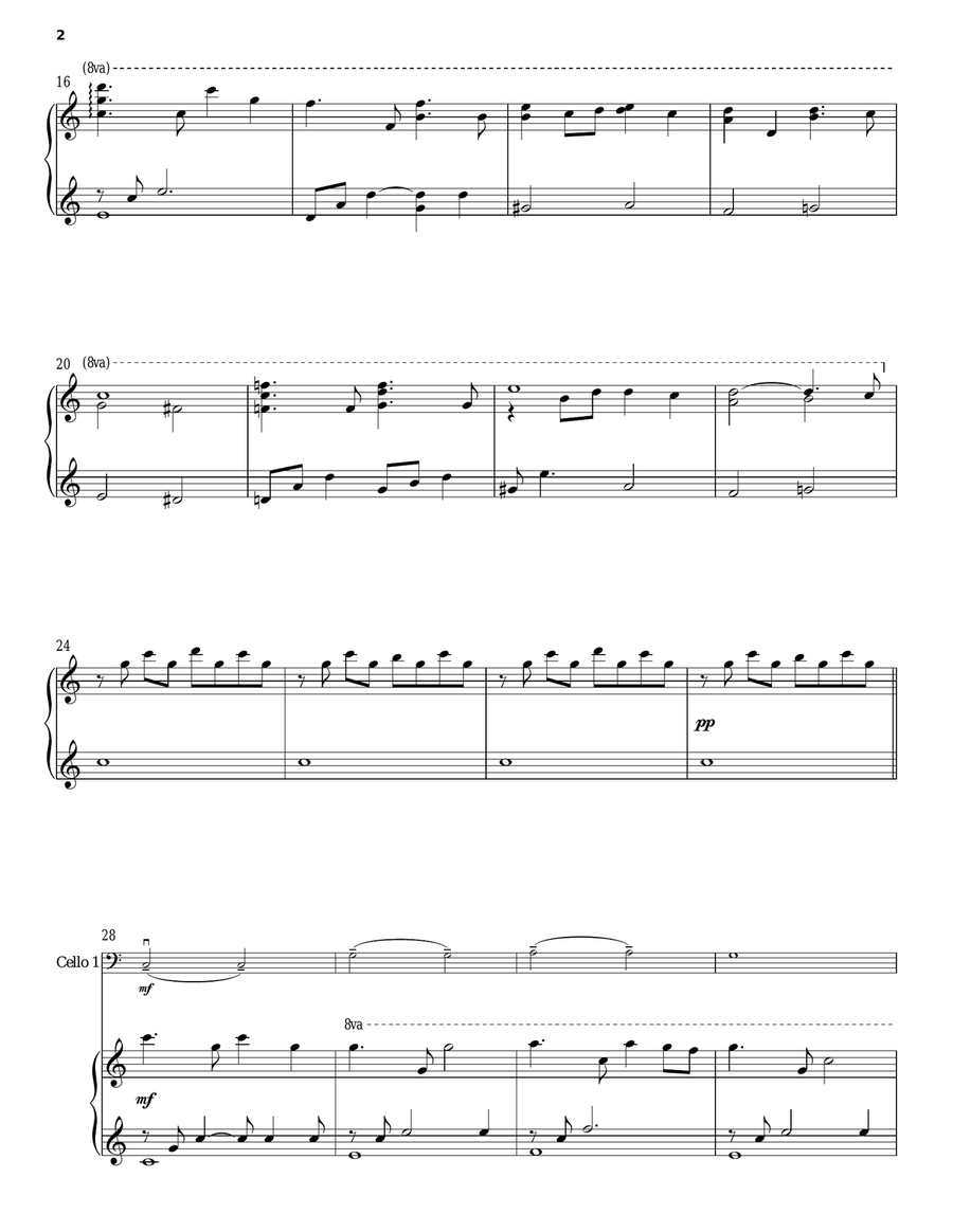 Twinkle Lullaby Twinkle Lullaby Piano Solo scores gallery preview page 2
