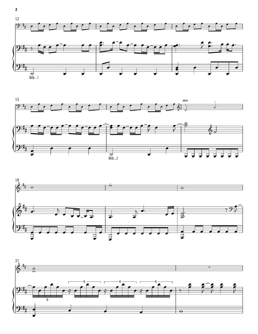 Home Home Piano Solo scores gallery preview page 2