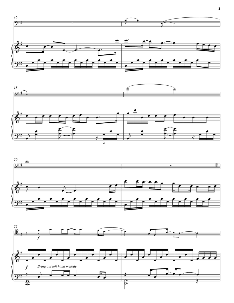 Begin Again Begin Again Piano Solo scores gallery preview page 3