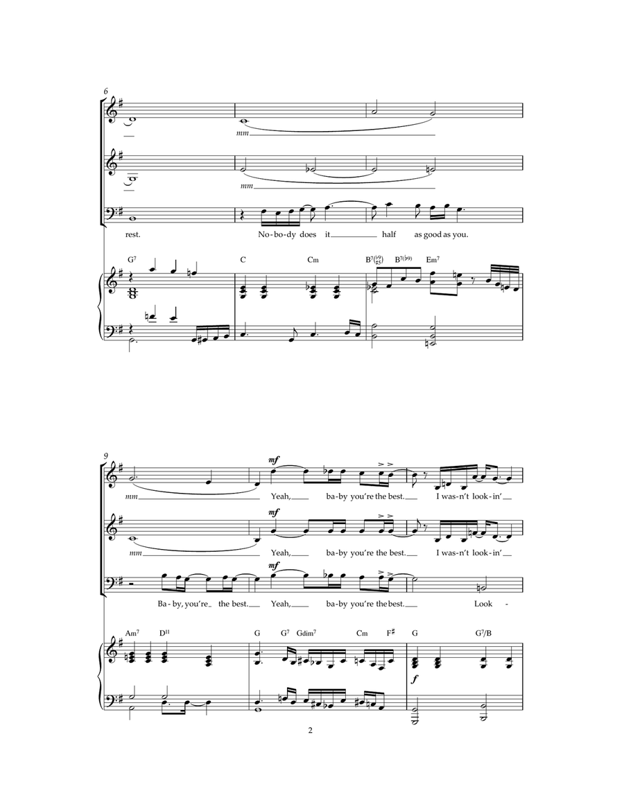 Nobody Does It Better Nobody Does It Better Acoustic Guitar scores gallery preview page 2