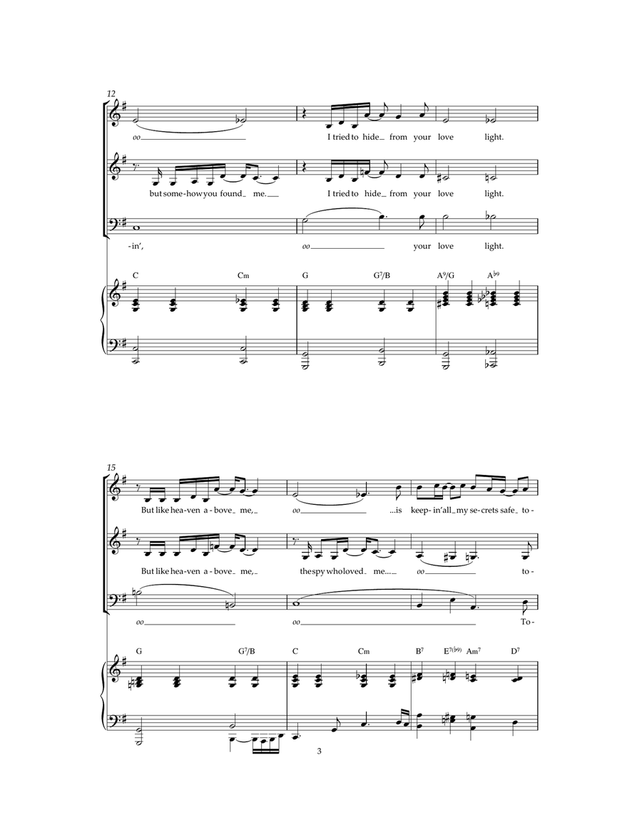 Nobody Does It Better Nobody Does It Better Acoustic Guitar scores gallery preview page 3
