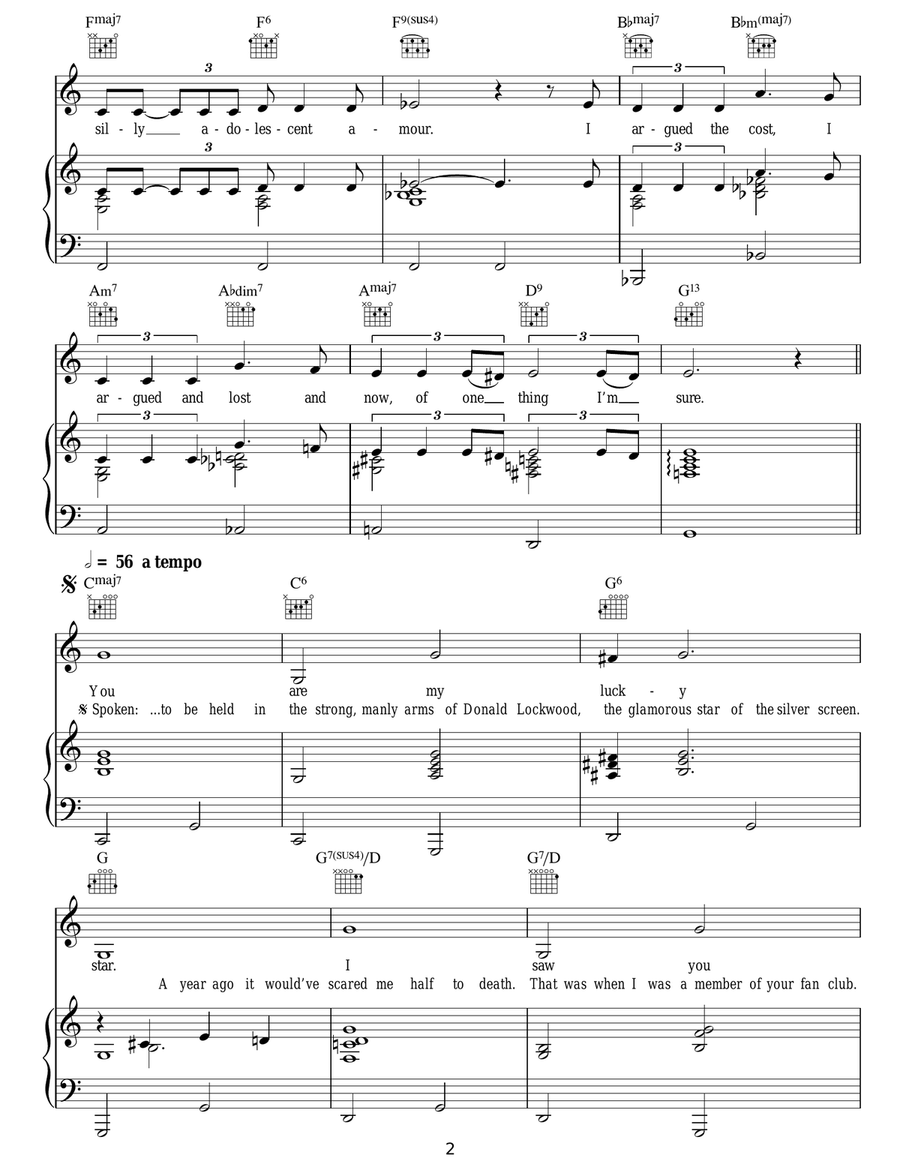 You Are My Lucky Star You Are My Lucky Star Guitar scores gallery preview page 2