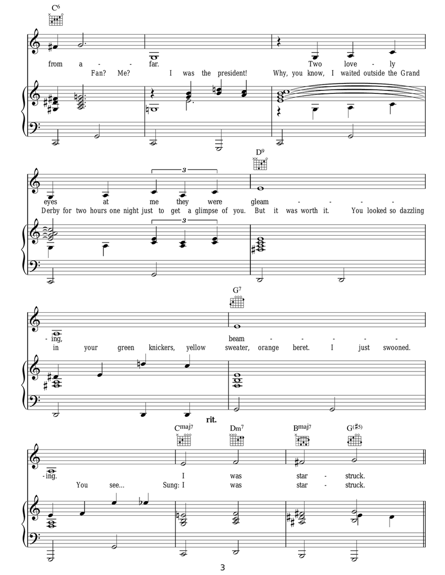 You Are My Lucky Star You Are My Lucky Star Guitar scores gallery preview page 3