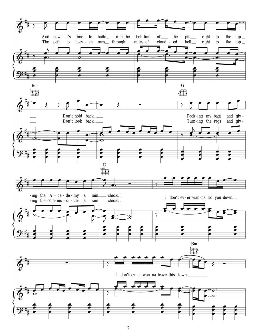 It's Time It's Time Acoustic Guitar scores gallery preview page 2