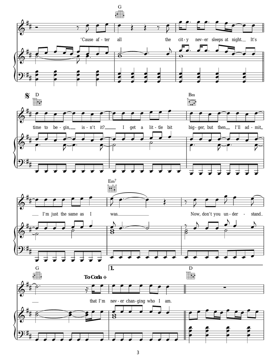 It's Time It's Time Acoustic Guitar scores gallery preview page 3