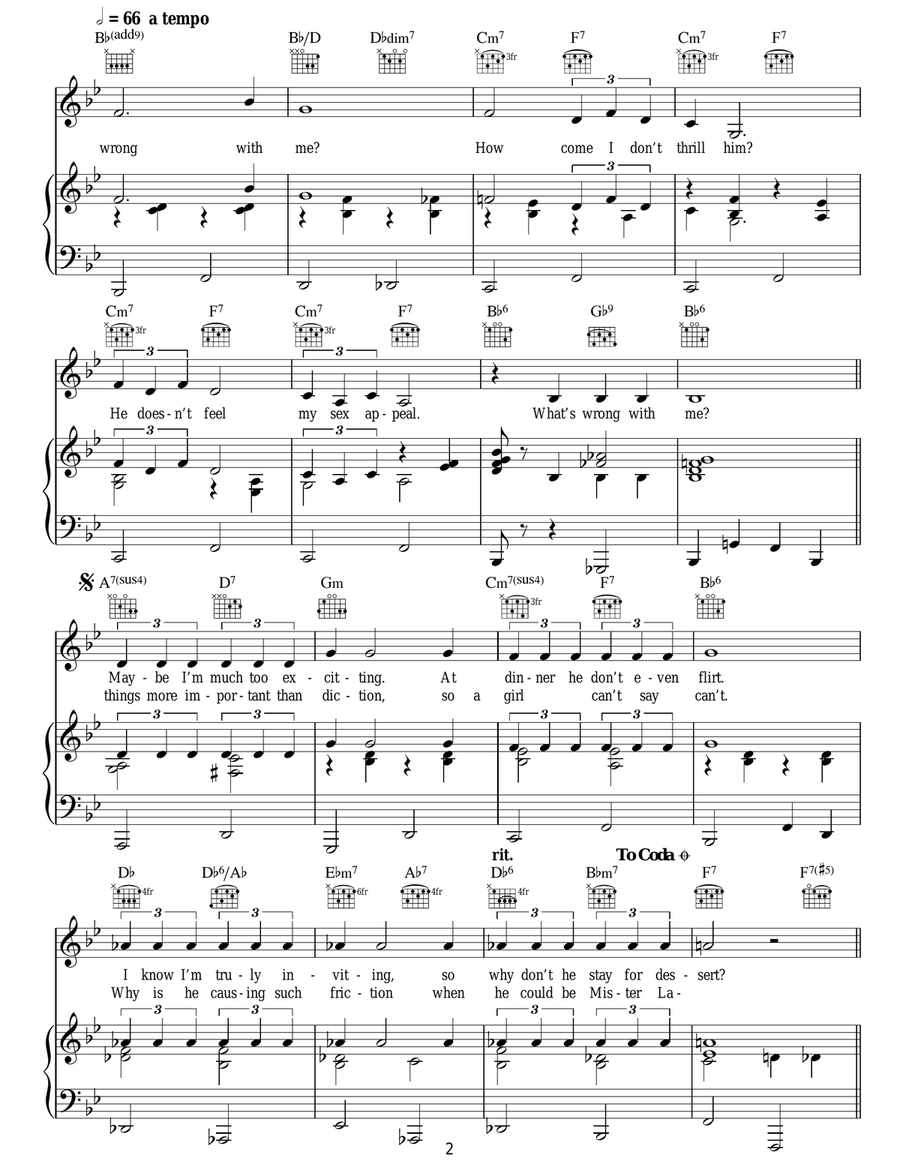 What's Wrong With Me? What's Wrong With Me? Guitar scores gallery preview page 2