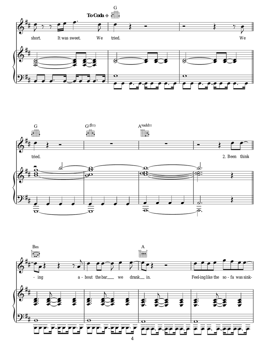 Dear Darlin' Dear Darlin' Acoustic Guitar scores gallery preview page 4