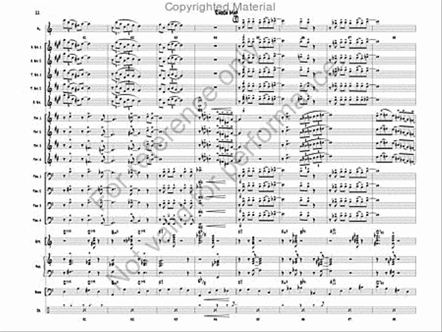 Rhoda Map Rhoda Map Jazz Ensemble scores gallery preview page 13