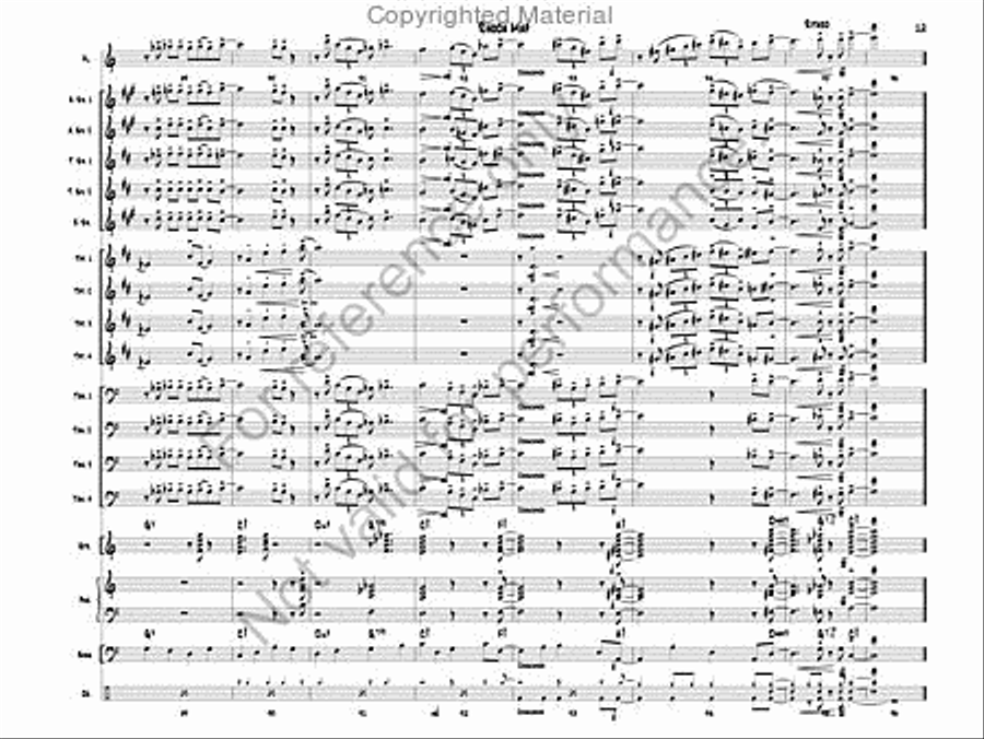 Rhoda Map Rhoda Map Jazz Ensemble scores gallery preview page 14