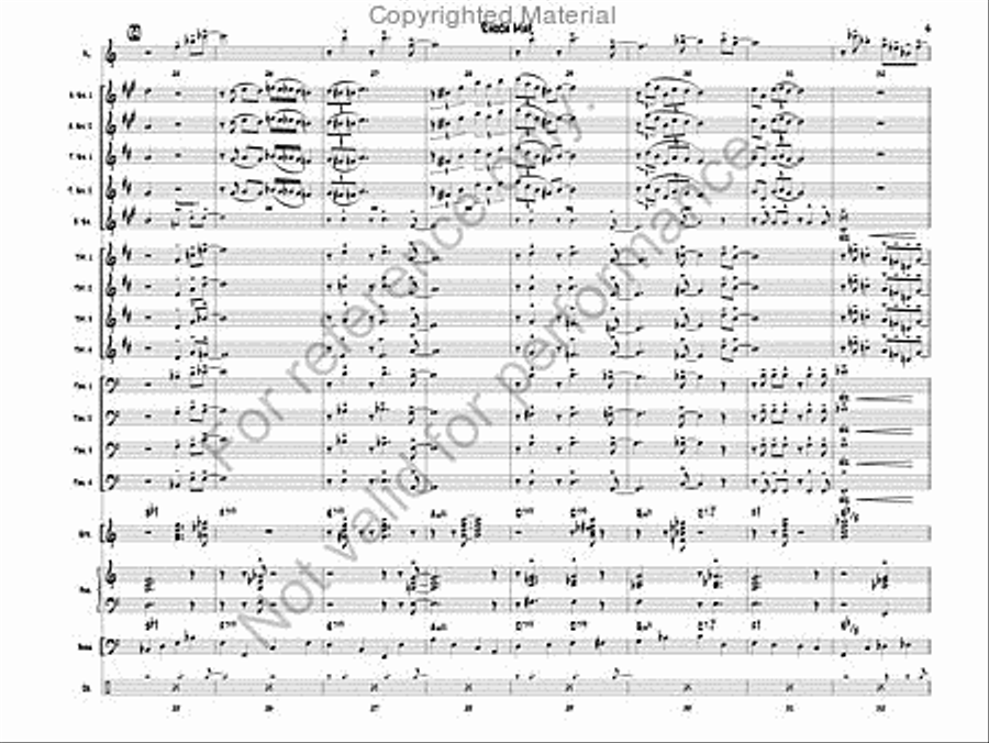 Rhoda Map Rhoda Map Jazz Ensemble scores gallery preview page 6