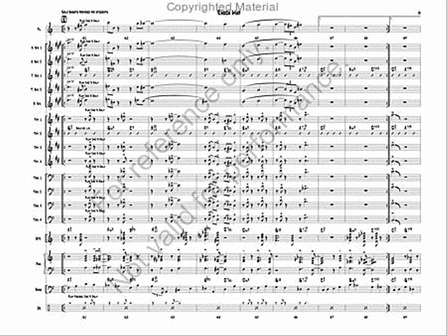 Rhoda Map Rhoda Map Jazz Ensemble scores gallery preview page 8
