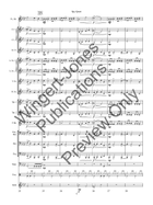 Spy Quest Concert Band scores gallery preview page 9