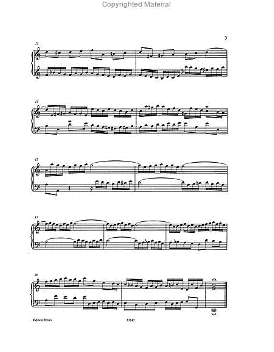 Two-part Inventions BWV 772-786 for Piano Piano scores gallery preview page 3