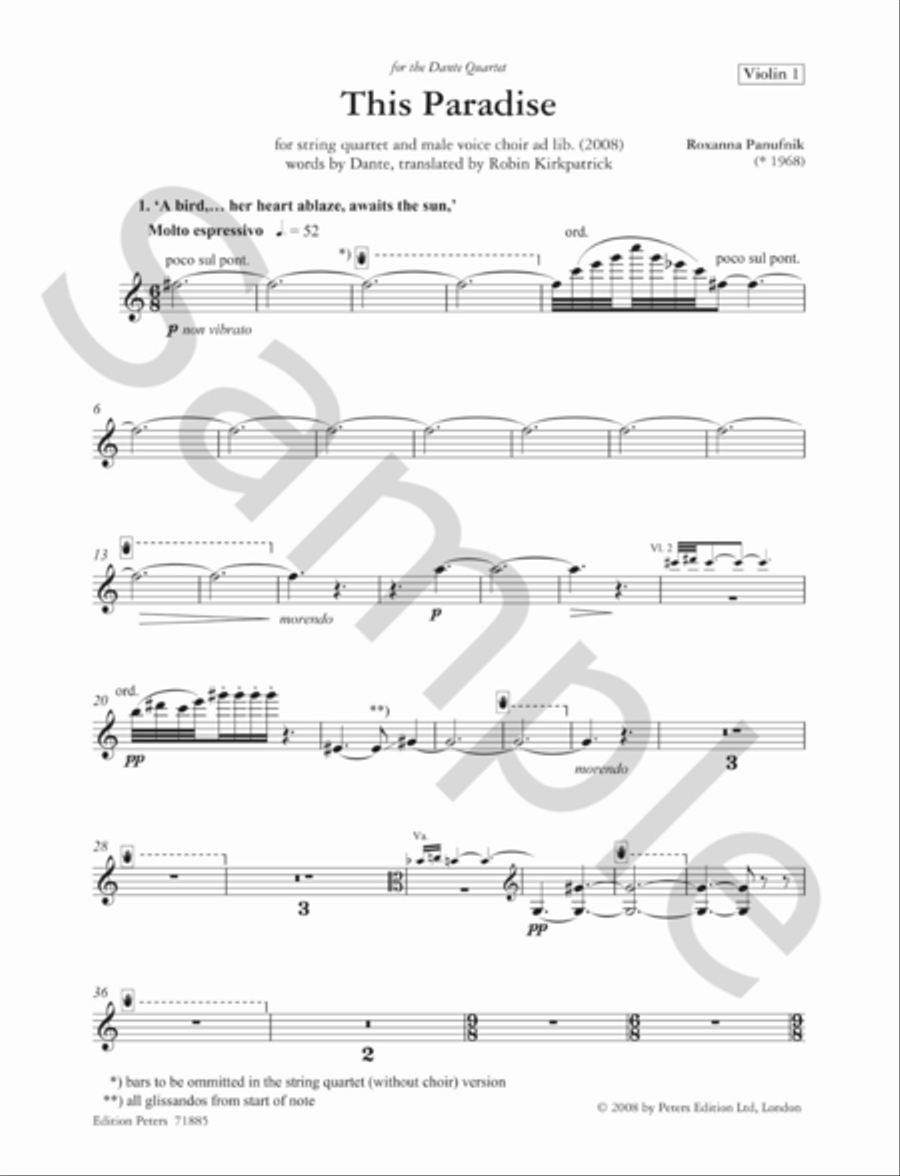 This Paradise Choir scores gallery preview page 4