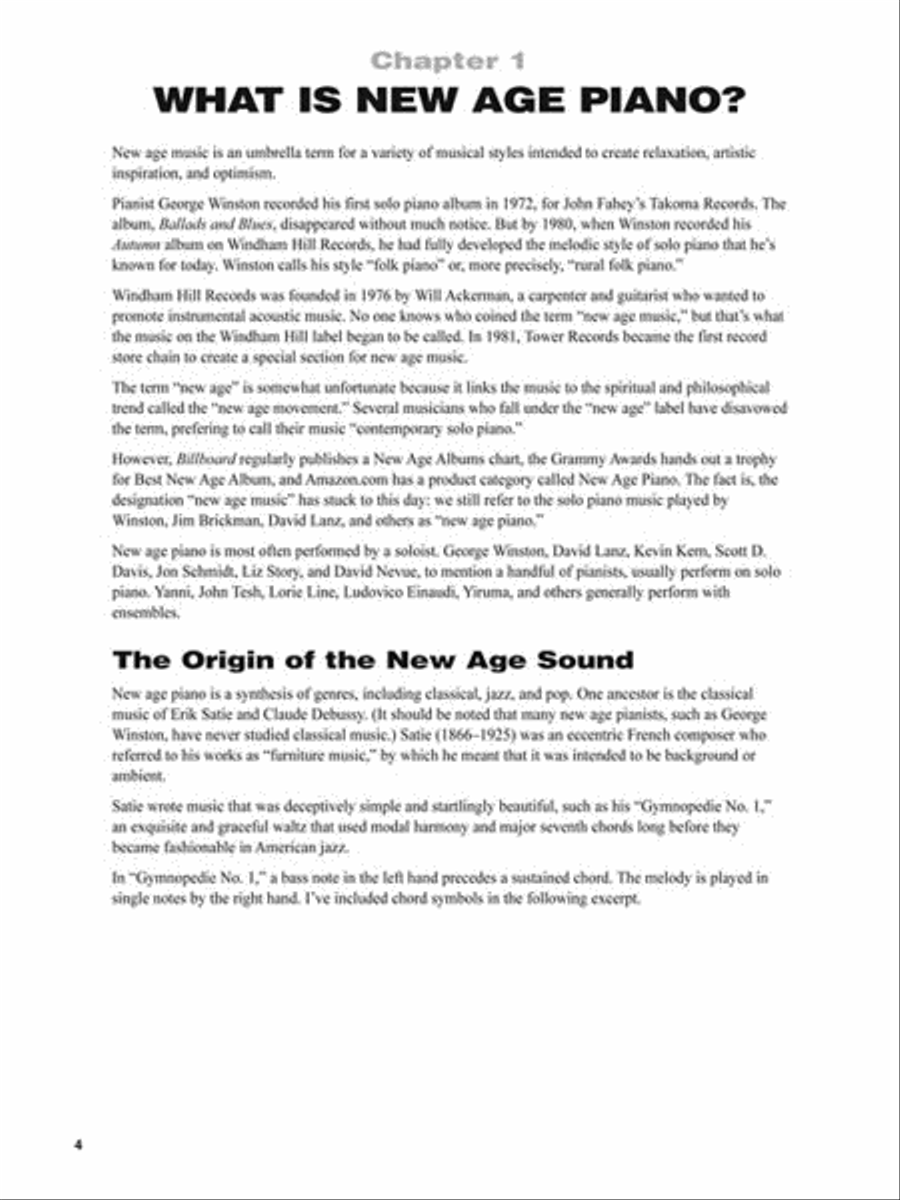 New Age Piano New Age Piano Piano Method scores gallery preview page 4