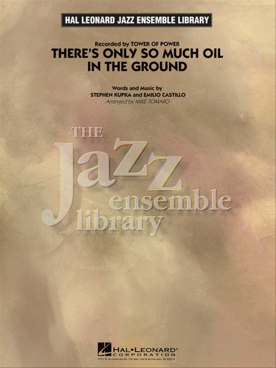 There's Only So Much Oil in the Ground Jazz Ensemble scores gallery preview page 1
