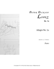 Adagio No. 1: No. 1a (Piano)