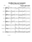 Twinkle Twinkle Little Star (Theme and Variations) For String Orchestra