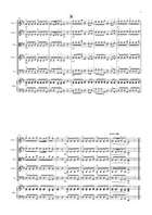 2 Classical Favourites for String Quartet (volume one) String Quartet scores gallery preview page 3