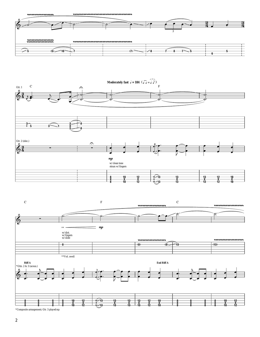 I Know I Know Acoustic Guitar scores gallery preview page 2