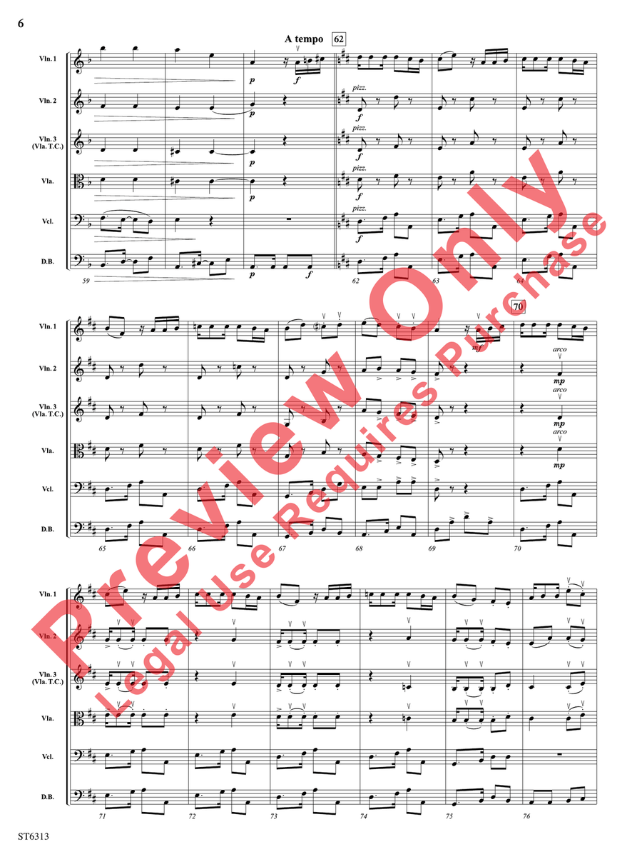 La sortija La sortija String Orchestra scores gallery preview page 7
