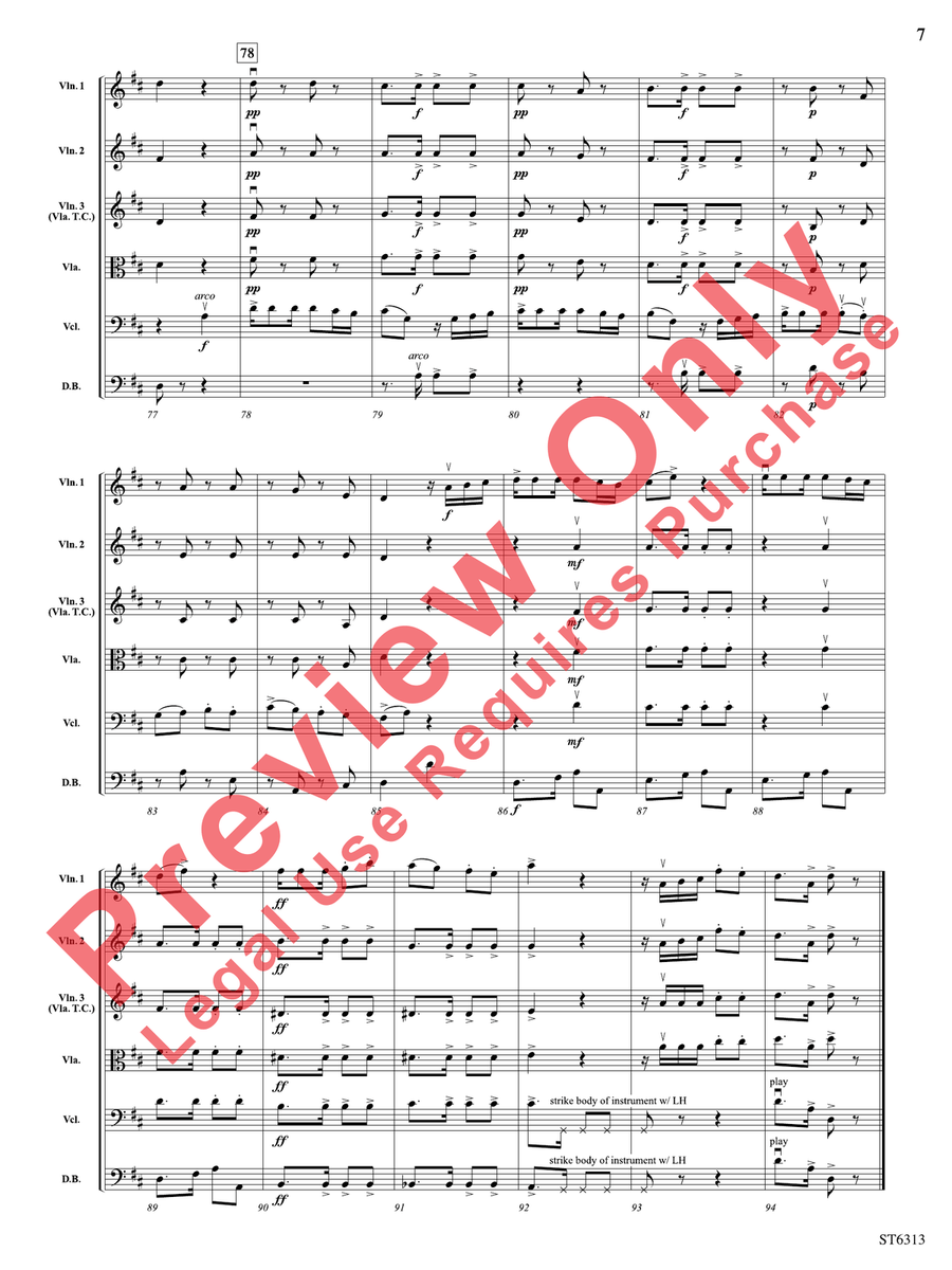 La sortija La sortija String Orchestra scores gallery preview page 8