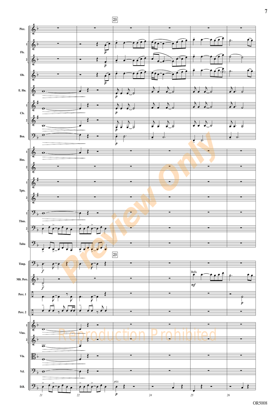 Warrior Legacy Warrior Legacy Full Orchestra scores gallery preview page 6