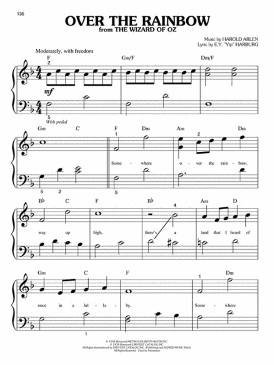 The Great Big Book of Children's Songs – 2nd Edition Easy Piano scores gallery preview page 4