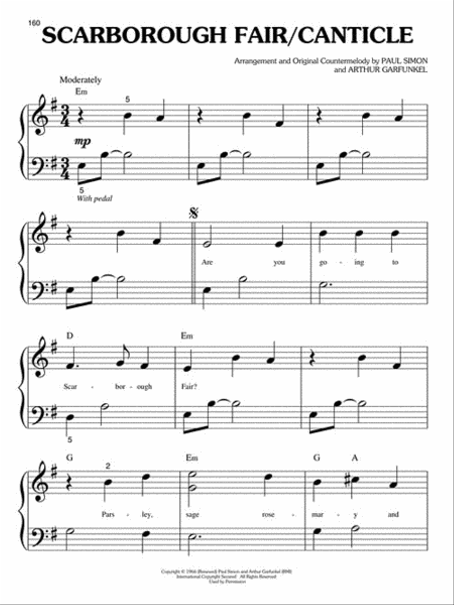 The Great Big Book of Children's Songs – 2nd Edition Easy Piano scores gallery preview page 5