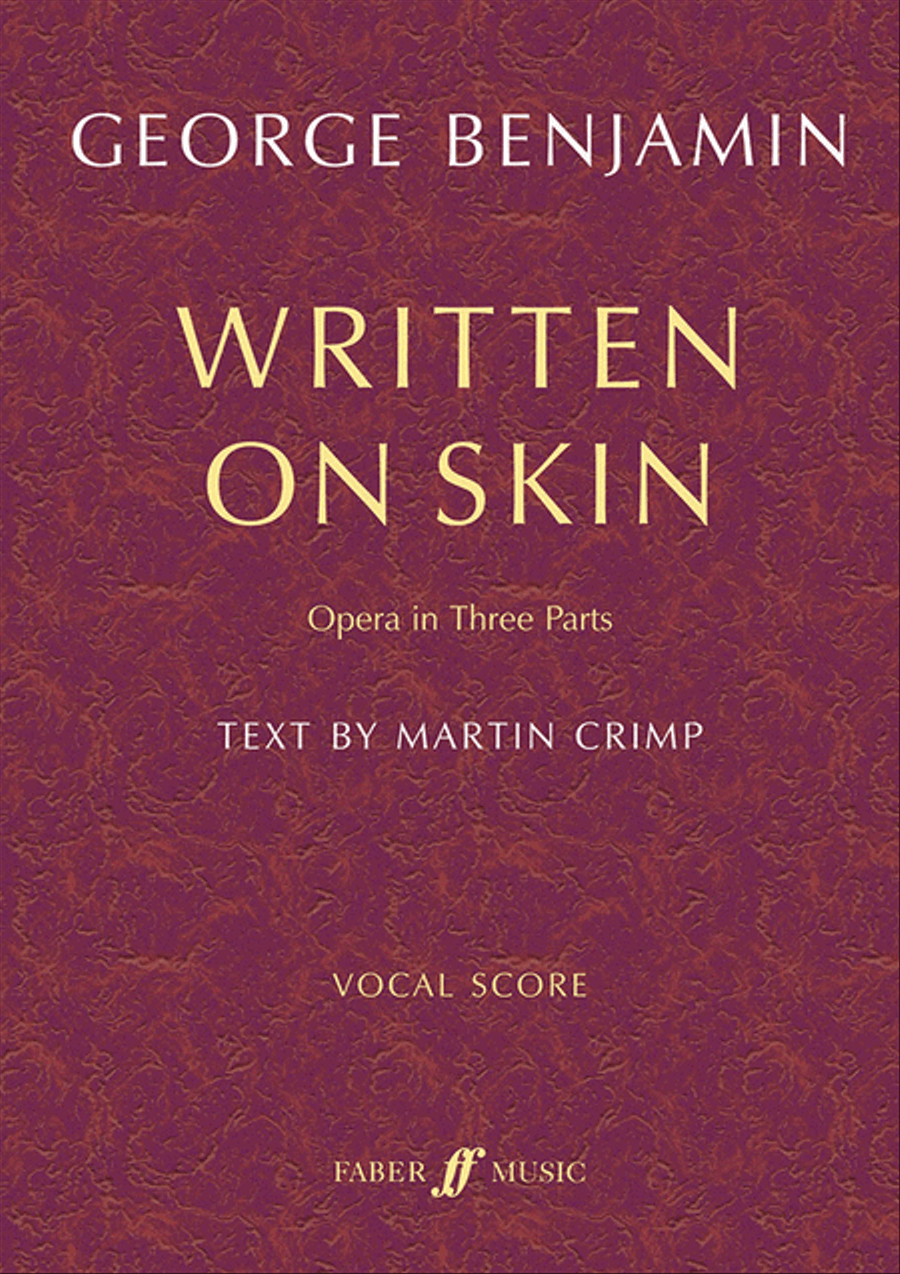 Written on Skin Written on Skin Voice scores gallery preview page 1