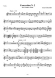 violin Concertino N. 2 (violin part)