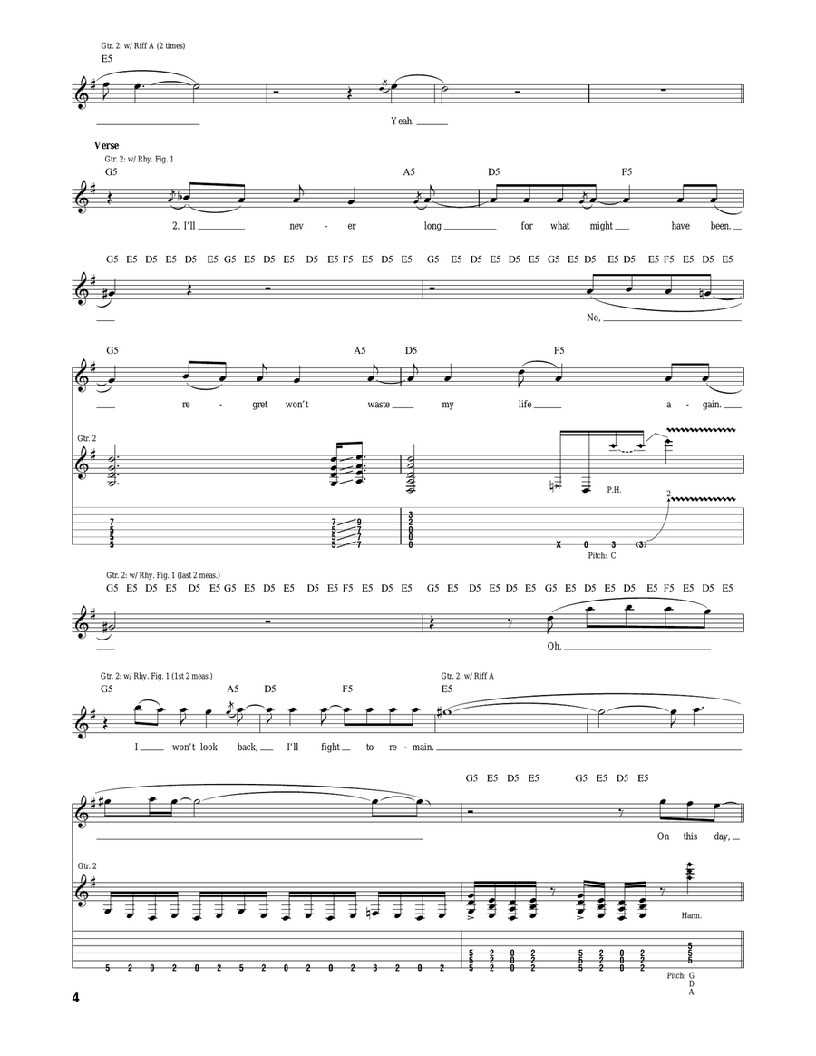 Metalingus Metalingus Acoustic Guitar scores gallery preview page 4