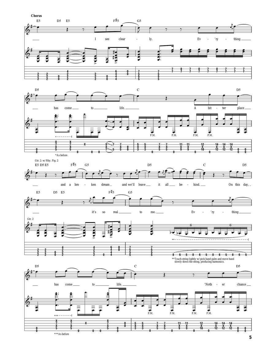Metalingus Metalingus Acoustic Guitar scores gallery preview page 5